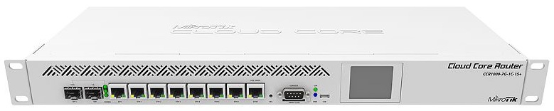 Thiết bị định tuyến Mikrotik CCR1009-7G-1C-1S+