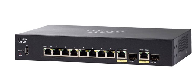 Switch SG350-10P-K9-EU