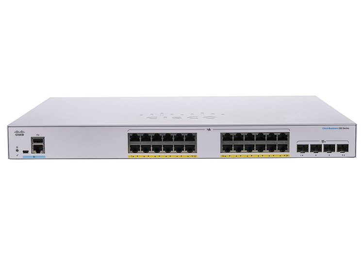 Thiết bị chuyển mạch Cisco SB CBS250-24P-4G-EU