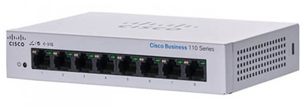 Thiết bị chuyển mạch Cisco SB CBS110-8T-D-EU