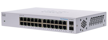 Thiết bị chuyển mạch Cisco SB CBS110-24T-EU