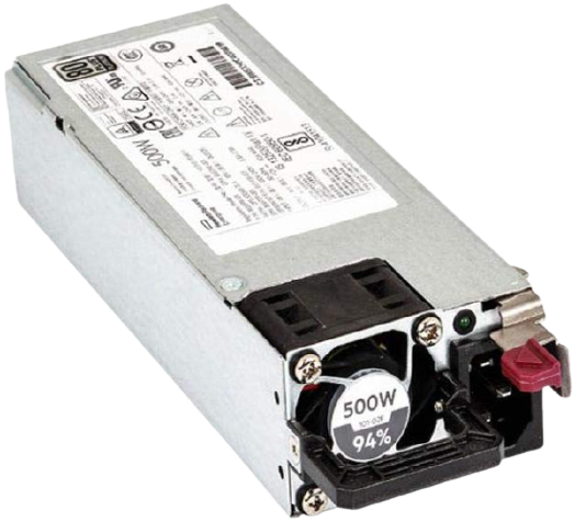 Power HPE 500W FS PLAT HT PLG LH PWR SPLY KIT - 865408-B21