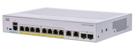 Switch Cisco SB CBS250-8T-E-2G-EU